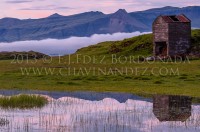 Hornafjordur. Hofn. Iceland east.